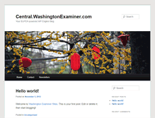 Tablet Screenshot of central.washingtonexaminer.com